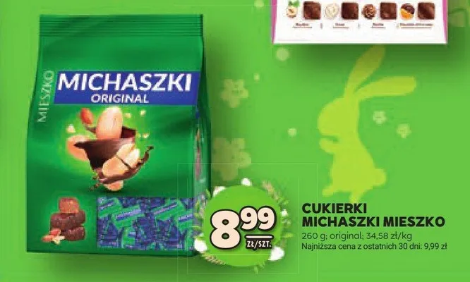 Cukierki Michaszki mieszko promocja w Stokrotka