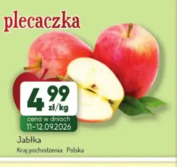 Jabłka polskie promocja w Avita