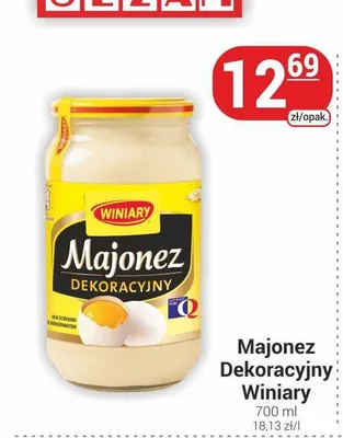 Majonez Dekoracyjny Winiary promocja w Delikatesy Sezam