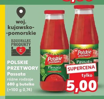Passata Polskie Przetwory z ziołami promocja w Kaufland