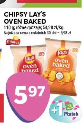Chipsy Lay's Oven Baked promocja w Stokrotka