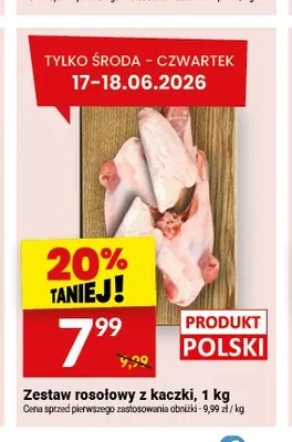 Zestaw rosołowy z kaczki promocja w Twój Market