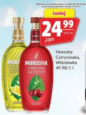 Morosha Wiśniówka promocja w Prim Market