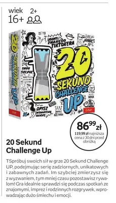 Gra 20 Sekund Challenge Up promocja w Empik