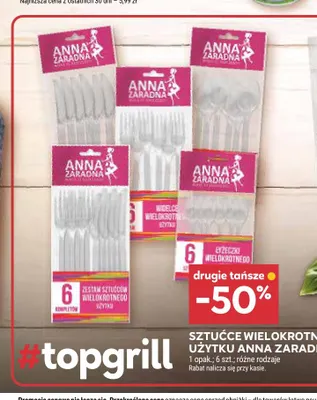 Sztućce wielokrotnego użytku Anna Zaradna promocja w Stokrotka