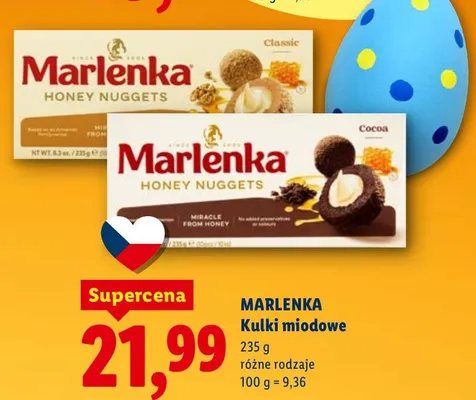Kulki miodowe różne rodzaje promocja w Lidl