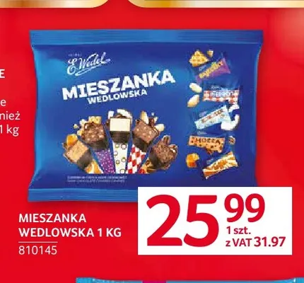 Mieszanka Wedlowska E.Wedel promocja w Selgros
