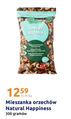 Mieszanka orzechów Energy Nut Mix promocja w Action