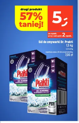 Sól do zmywarki Dr. Prakti promocja w Dealz