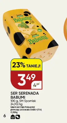 Ser Serenada Babumi promocja w Chata Polska