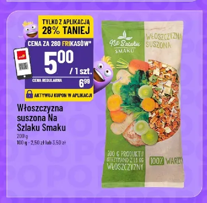 Włoszczyzna suszona Na Szlaku Smaku promocja w POLOmarket
