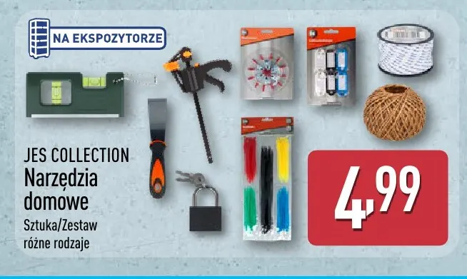 Narzędzia domowe Jes Collection promocja w Aldi