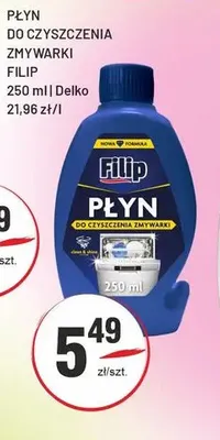 Płyn do czyszczenia zmywarki Filip promocja w Sedal
