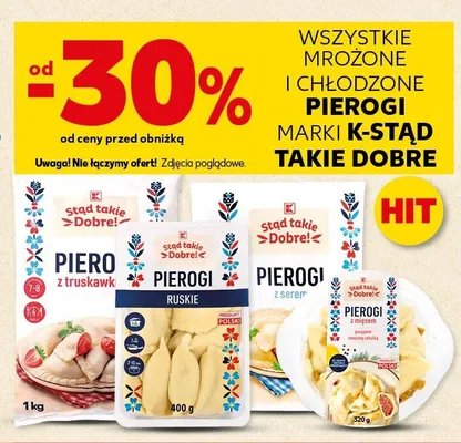Pierogi ruskie K-Stąd Takie Dobre promocja w Kaufland