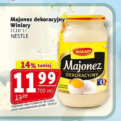 Majonez dekoracyjny Winiary promocja w Prim Market