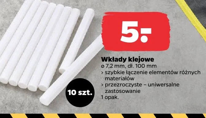 Wkłady klejowe Techliner promocja w Netto