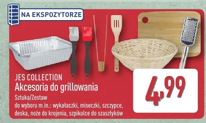 Akcesoria do grillowania promocja w Aldi