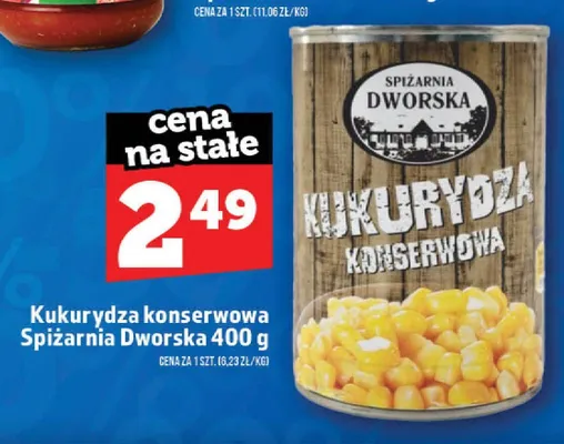 Kukurydza konserwowa Spiżarnia Dworska promocja w TOPAZ