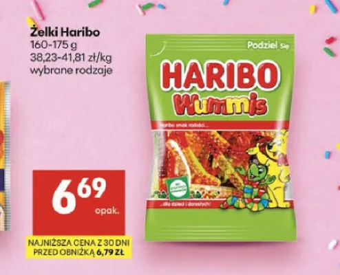 Żelki Haribo Wummis promocja w Delikatesy Centrum