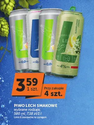 Piwo Lech smakowe promocja w ABC