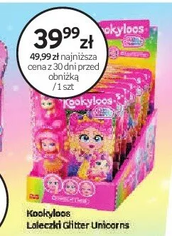 Zabawka Kookyloos Laleczki Glitter Unicorns promocja w Dzień Dziecka