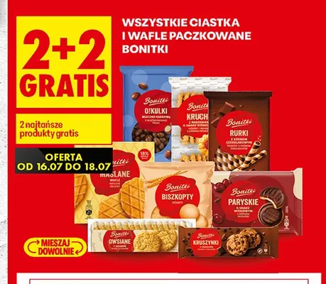 Ciastka Kruche Bonitki promocja w Biedronka
