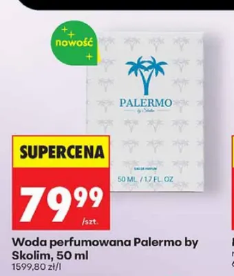 Woda perfumowana Palermo by Skolim promocja w Biedronka