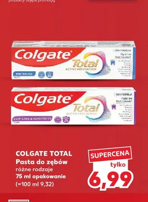 Pasta do zębów Colgate Total Whitening promocja w Kaufland