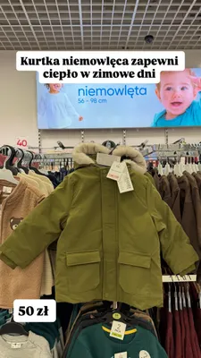 Kurtka niemowlęca Pepco Baby promocja w Pepco