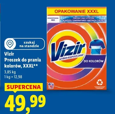 Proszek do prania kolorów, XXXL promocja w Lidl