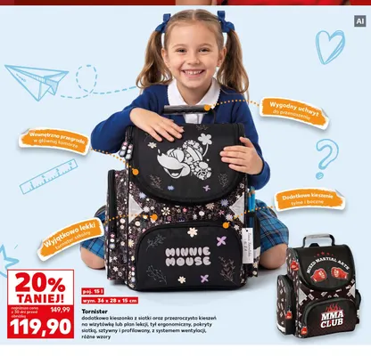 Tornister 15 l promocja w Kaufland