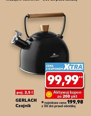 Czajnik Gerlach promocja w Kaufland