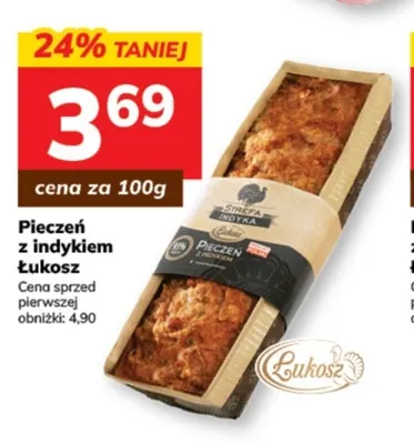 Pieczeń z indykiem Łukosz promocja w Hitpol
