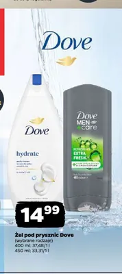 Żel pod prysznic Dove Hydrate promocja w Netto