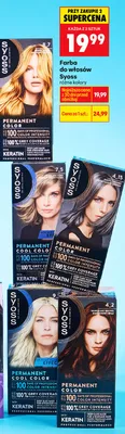 Farba do włosów Syoss różne kolory promocja w Biedronka