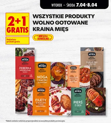 Żeberka wieprzowe barbecue promocja w Biedronka