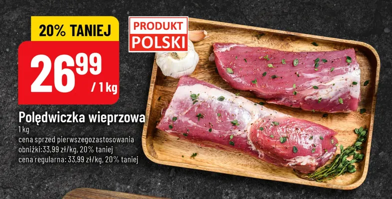 Polędwiczka wieprzowa promocja w POLOmarket