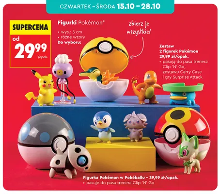 Zestaw 2 figurek Pokémon promocja w Biedronka