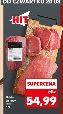 Udziec wołowy kulka promocja w Kaufland
