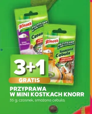 Przyprawa w mini kostkach Knorr czosnek promocja w Stokrotka