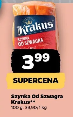 Szynka od szwagra promocja w Netto