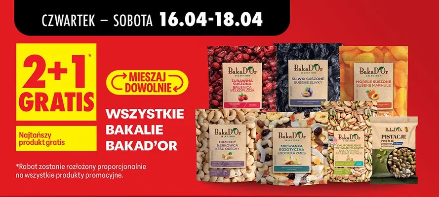 Oliwki suszone śliwka promocja w Biedronka