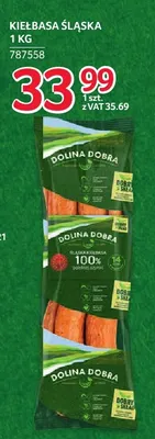 Kiełbasa śląska Dolina Dobra promocja w Selgros
