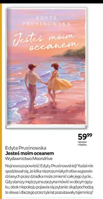 Książka Jesteś moim oceanem Edyta Prusinowska promocja w Empik