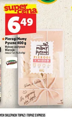Pierogi Mamy Pyszne promocja w TOPAZ