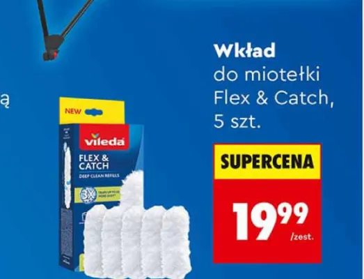 Wkład do miotełki Flex & Catch Vileda promocja w Biedronka
