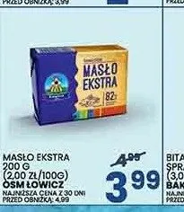 Masło Ekstra OSM Łowicz promocja w Wafelek