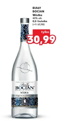 Wódka Biały Bocian promocja w Kaufland