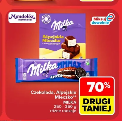 Czekolada Milka Oreo MMMAX promocja w Carrefour