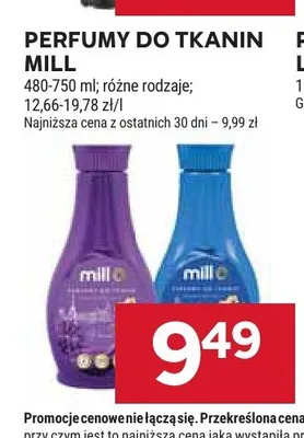 Perfumy do tkanin Mill fioletowe promocja w Stokrotka